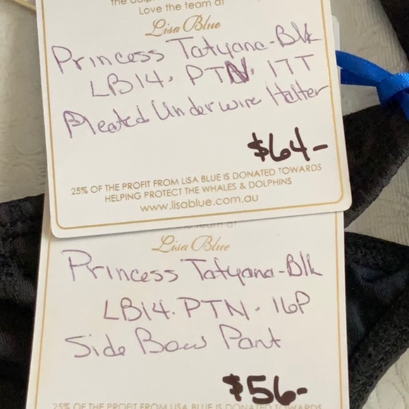 Lisa Blue PRINCESS TATYANA bikini - black (#2) - Picture 8 of 15